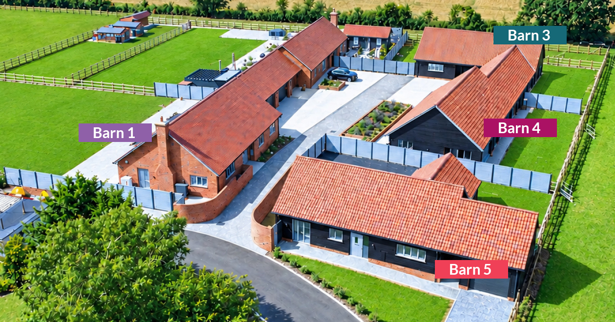 Red House Barns Site Plan